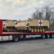 m113 armored ambulance transport poland eu nato